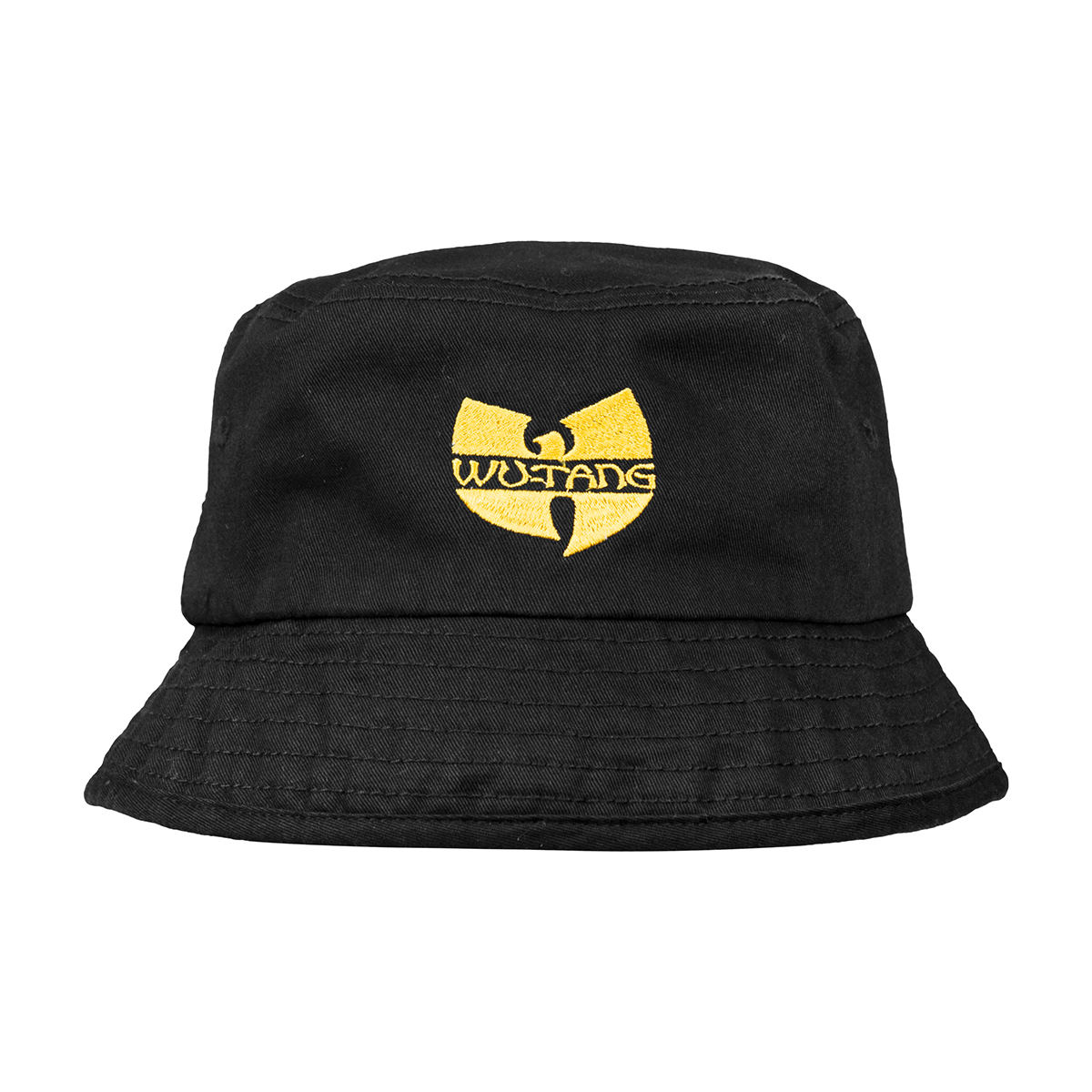 Wu-Tang Classic Logo Bucket Hat - Black-Wu Tang Clan